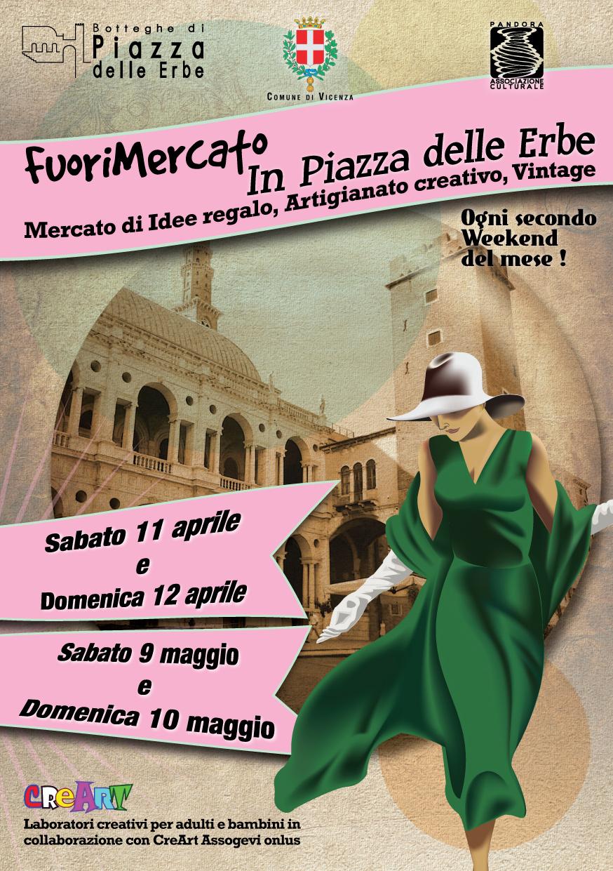 9 Maggio Piazza delle Erbe a Vicenza